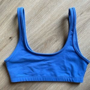 Aritzia Tna mini bra top cali blue